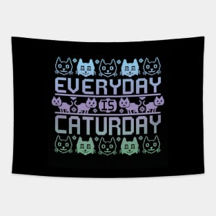 everyday is caturday Tapestry