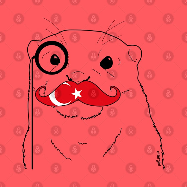 Mustache Flag Turkey by otterglot