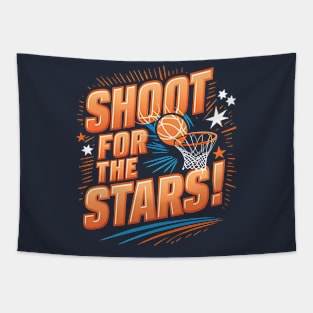 Shoot for the Stars! Sports-Themed Tapestry