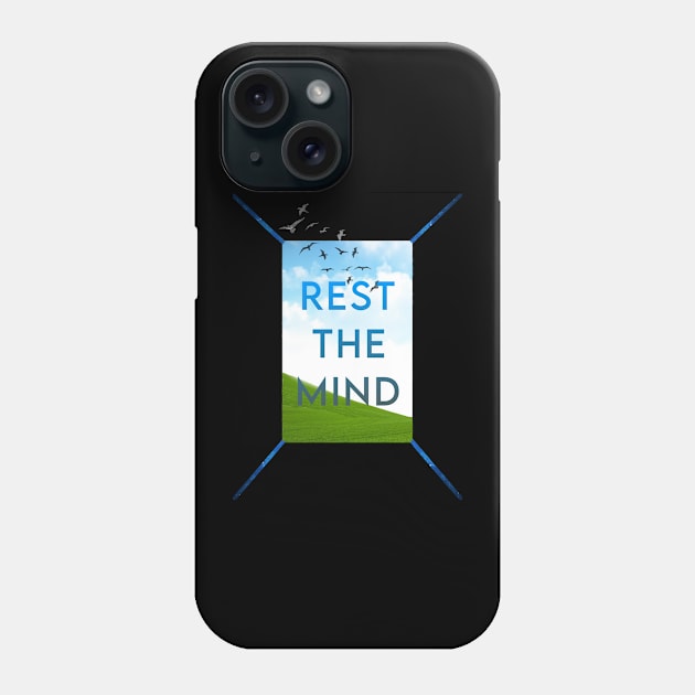 Rest The Mind Phone Case by Ardaco