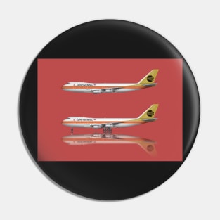 Continental 747-100 Pin