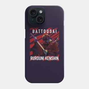 Himura Kenshin In Wpap Art Style Phone Case