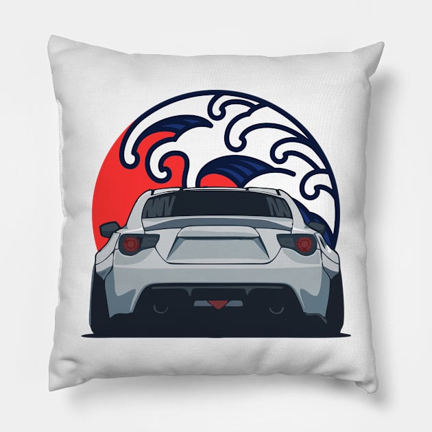 Subaru BRZ Pillow by artoriaa