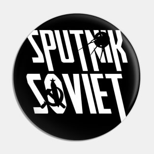 Sputnik Soviet Soviet Union Birthday Gift Shirt Pin