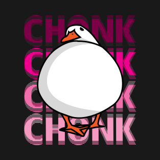 pink chonky round duck T-Shirt