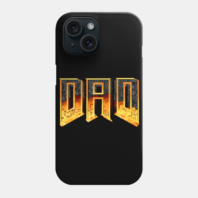 D A D Phone Case by Mr Eggs Favorites