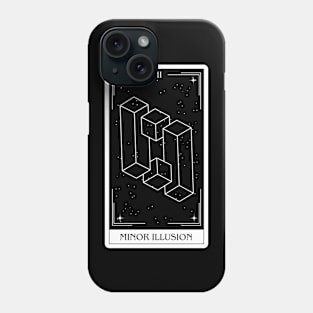 Minor Illusion Dnd 5e Spells Tarot Card Dungeons and Dragons Gift Phone Case