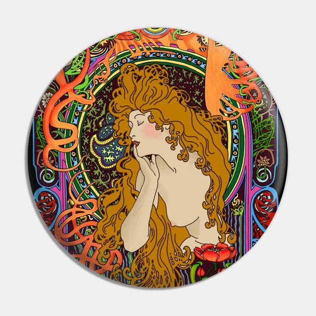 Poster Girl Pin by Soth Studio