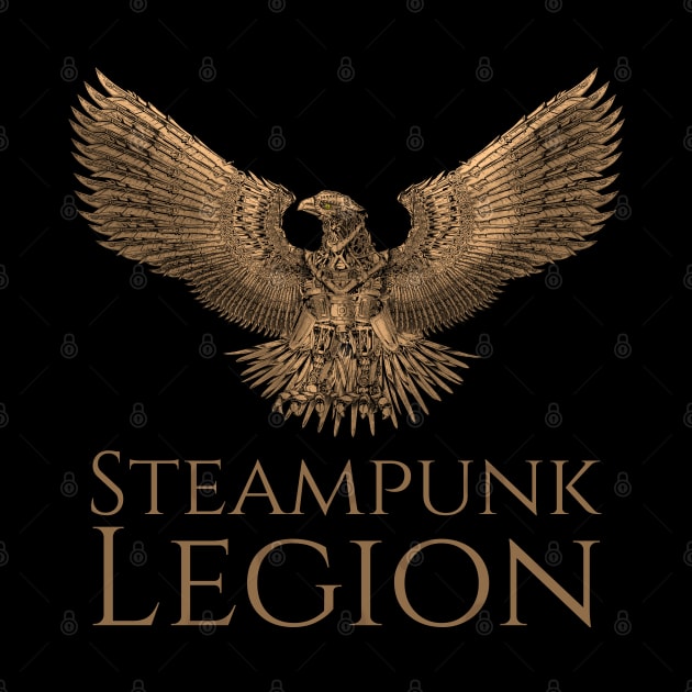 Steampunk Legion Roman History Legionary Eagle Aquila by Styr Designs