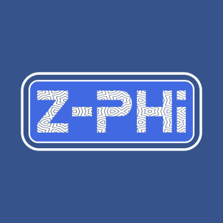 Zeta Phi Beta Z-Phi Badge T-Shirt