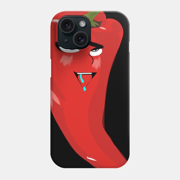 Pleasure Pepper Phone Case by Dark Blonde