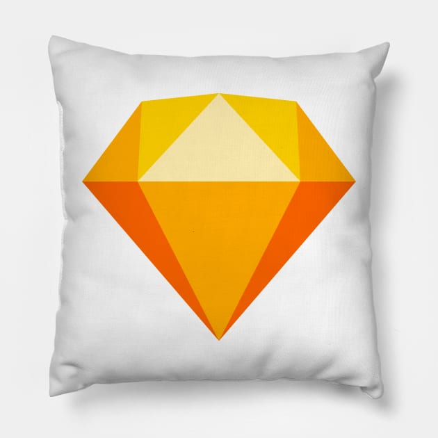 Sketch logotype Pillow by hipstuff