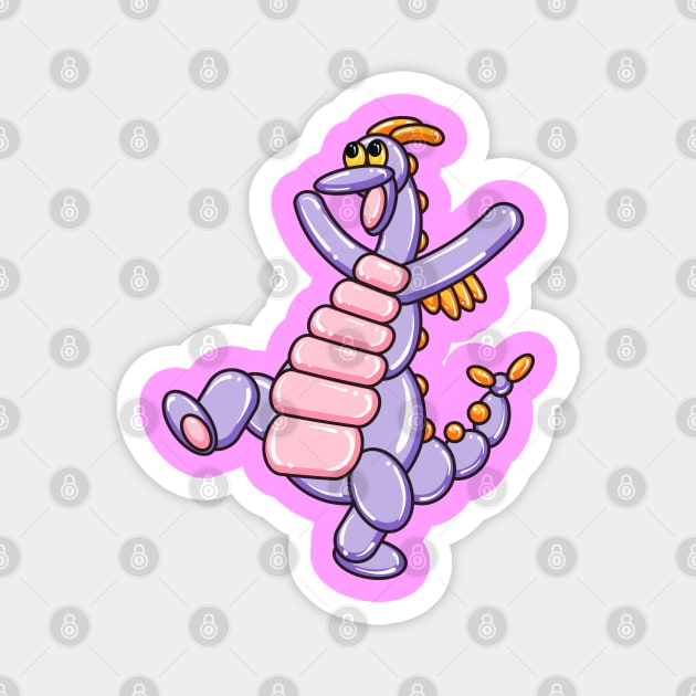 Imagination Figment Balloon Magnet by DeepDiveThreads