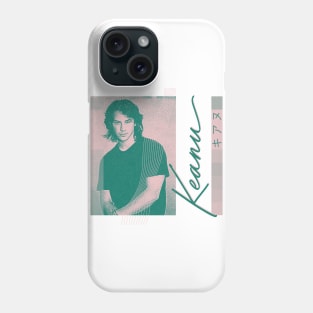 キアヌ KEANU REEVES 90s Aesthetic Fan Design Phone Case