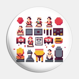 retro video game Pin