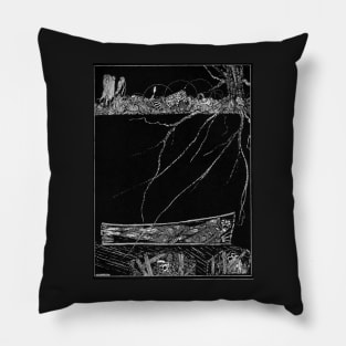 The Premature Burial - Harry Clarke Pillow