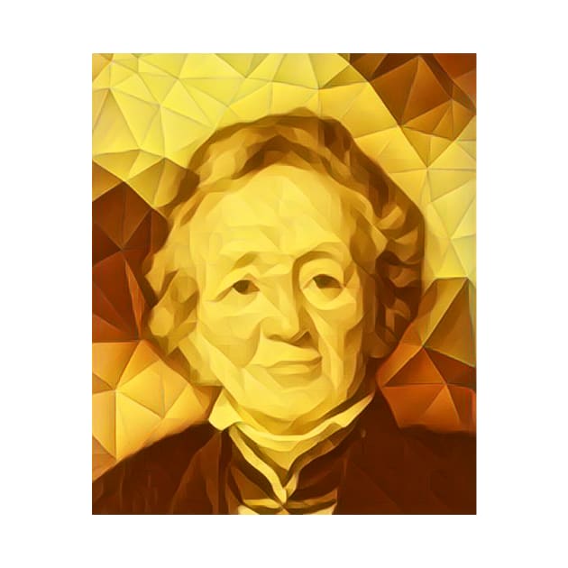 Leopold von Ranke Golden Portrait | Leopold von Ranke Artwork 9 by JustLit