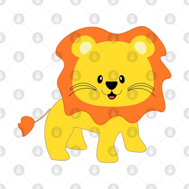 Lion, lion cub by IDesign23