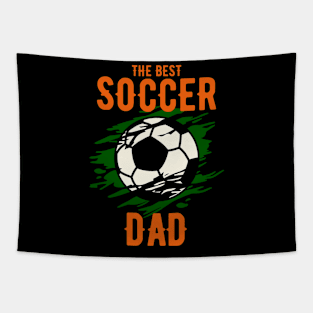 The Best Soccer Dad Tapestry