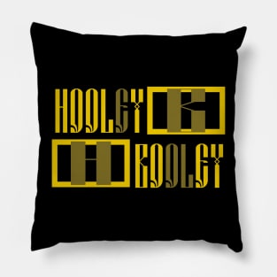 Unique Lettering T-Shirt Design Pillow