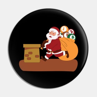 Billiard Christmas Pin