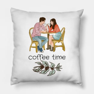 Coffee Give Me Power Pillow