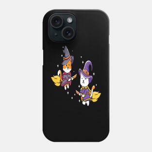 Funny Cat Little Witches Halloween Phone Case