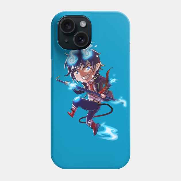 Chibi Blue Exorcist Phone Case by DasGnomo