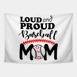 Baseball mom Tapestry