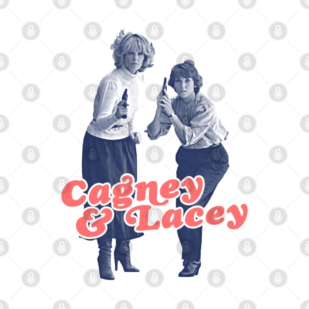 Cagney & Lacey // Retro 80s FanArt by darklordpug