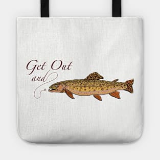 Get out and trout Tote