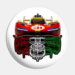 499P Le Mans Pin