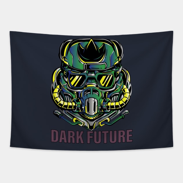 Dark Future Tapestry by manal