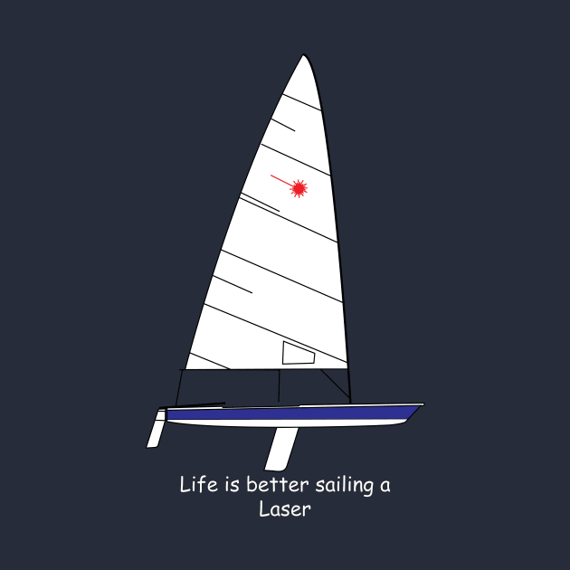 Laser Sailboat by CHBB