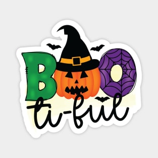 Boo-tiful - Happy Halloween Magnet