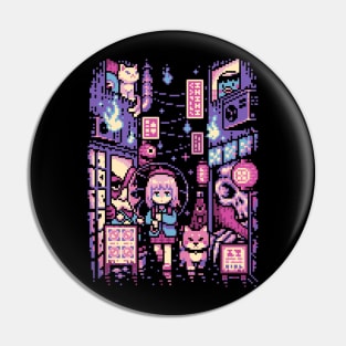 Yokai Alley Pin