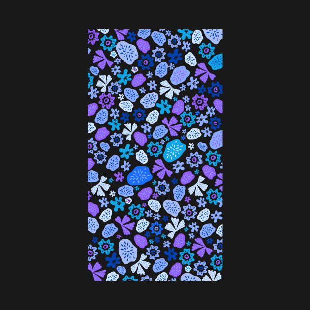 Blue coral reef by IngaDesign