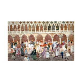 Maurice Brazil Prendergast Sunlight on the Piazzetta T-Shirt