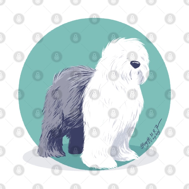 Old English sheepdog by iambirgitte