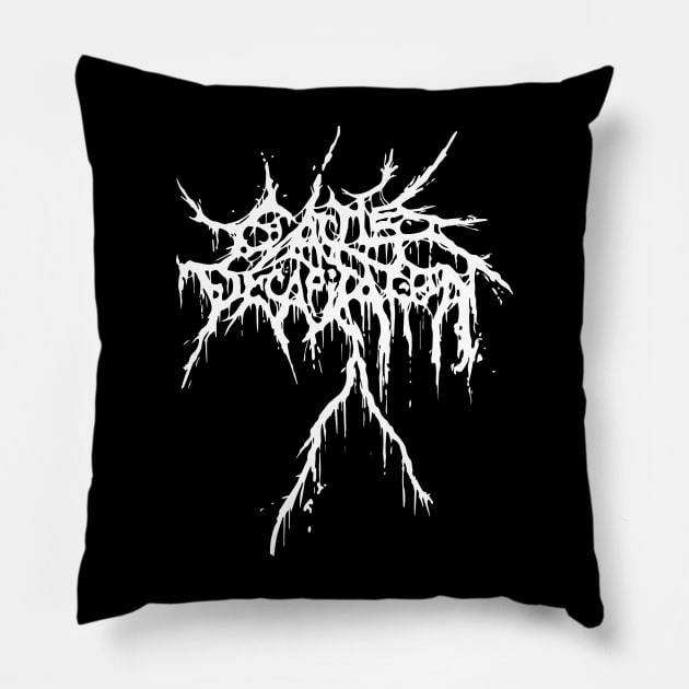 Cattle Decapitation Pillow by cutiez