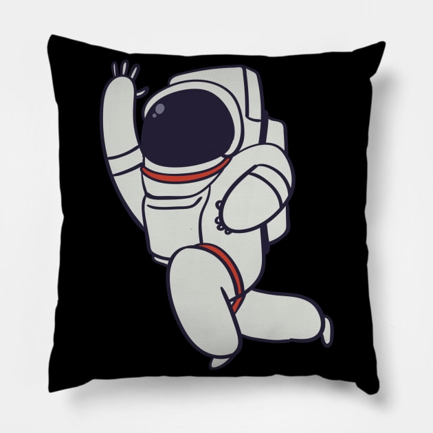 Astronaut Clipart Astronaut Design Pillow by DANPUBLIC