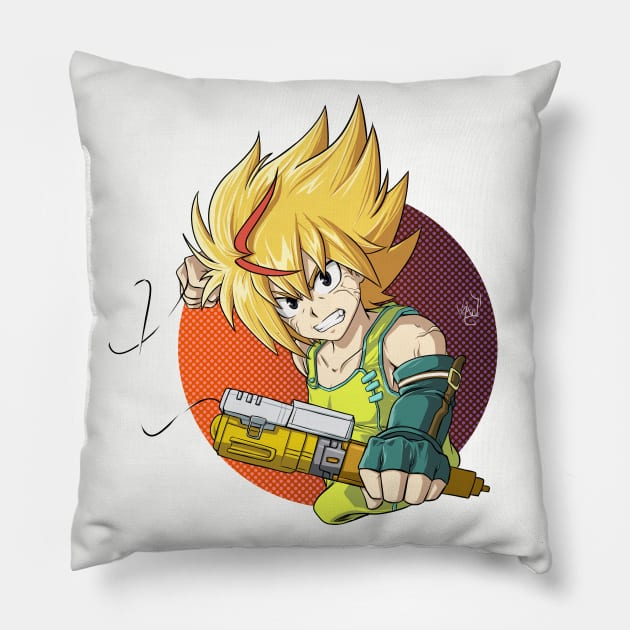 Free de la Hoya launching - Beyblade Burst Turbo / Super Z Pillow by Kaw_Dev