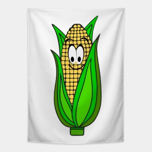 FUNNY Food Corn On The Cob Tapestry