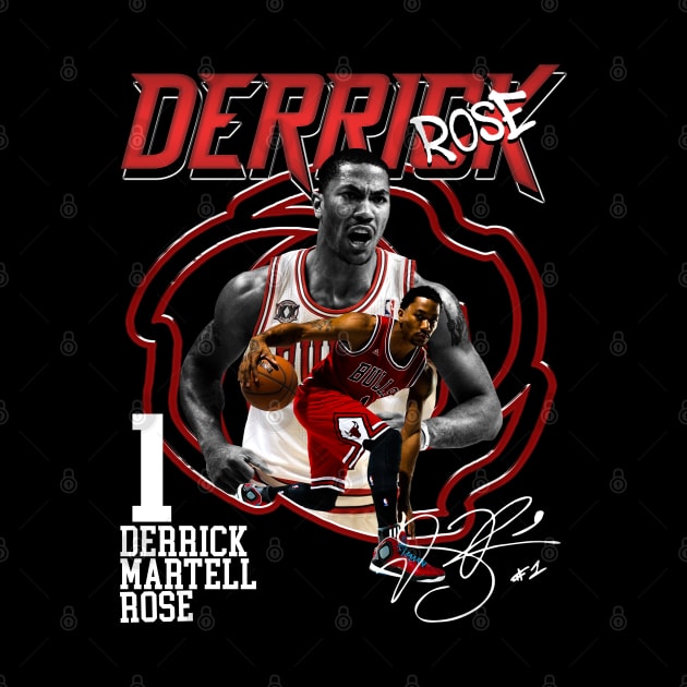 Derrick Rose Bootleg by Ichan Graphic Designs