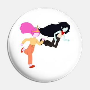 Marceline and Bubblegum Distant Lands Pin