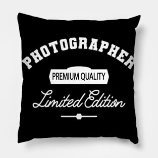Photographer - Premium Quality Limited Edition Pillow