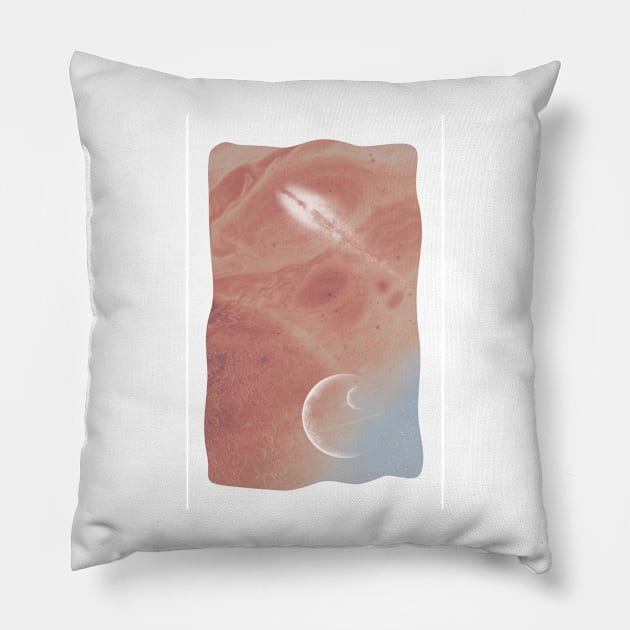 Fantastic Space Pillow by Looly Elzayat