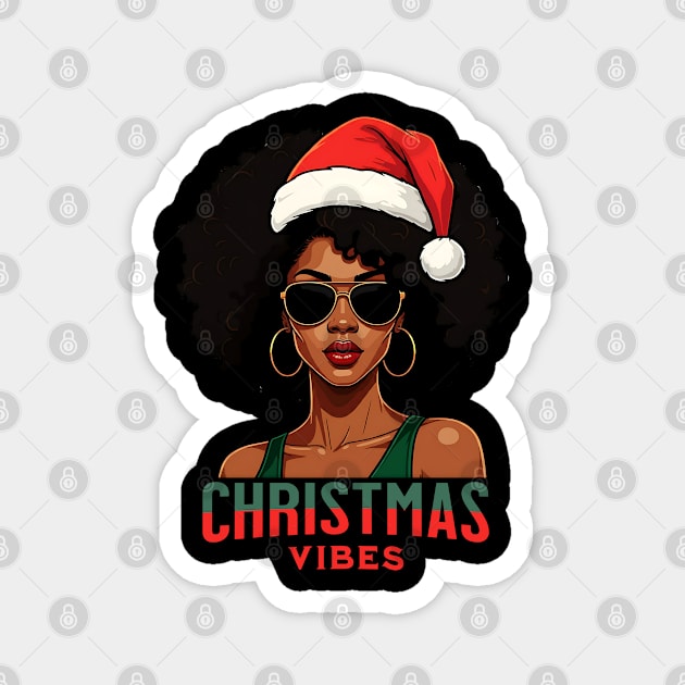 Christmas Vibes Magnet by UrbanLifeApparel