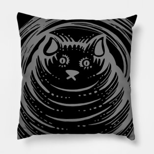 Curious Cat 6 Pillow