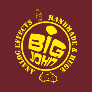 Big John Logo Yellow Print T-Shirt